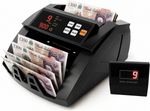 UK Bill Counter Money Counter Machine (Model: H-A16) Fully Automatic - NEW