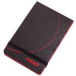 A7 Little Black Notebook Things to do Pocket Notepad Flip Cover Ruled 192 Pages