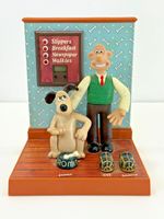 Wallace & Gromit Wesco Vintage 1995 Talking Alarm Clock Working