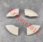 Fiat 500 radio cd button  IVORY white cream trim mould cover removal 4pcs