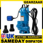 Heavy Duty Flood Water Pump Pond Drain Sewage Pump Grinder Pump