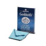 Goddard's Silver Polish Cloth Long Term 12cm x 17cm UK - BUY 3 GET 1 FREE