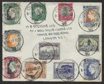 South Africa 1937 Cover from Durban to London