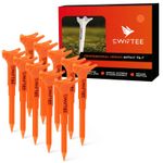 SWIFTEE 5° Degree Premium Tees 80mm Reduce Slice Higher Launch Longer Carry 10pk