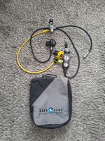 Aqua Lung Titan LX Supreme Scuba Regulator Set with Suunto CB 3-in-Line Console