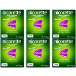 6X PACK Nicorette Inhalator 15mg | Quit Smoking/Vaping | 20 Cartridges