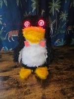 Handmade Red Dwarf Mr Flibble Novelty Puppet - Size Regular with Hex Vision