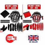Universal Bicycle Bike Cycling for Helmet Padding Kit Replacement Foam Pads