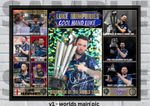 Luke Cool Hand Humphries PDC Darts A4/A3 Memorabilia/Collectable signed #300