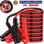 4M Heavy Duty Jump Leads 2000AMP Car Van Battery Starter Booster Cables Jumper🛒