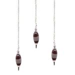 Pendule Shiva Lingam - Cristal Divinatoire Sacré