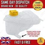 FORD FIESTA MK6 2002-2010 RADIATOR COOLANT EXPANSION HEADER TANK BOTTLE & CAP