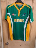 Barracudas Rugby Jersey Samurai Brothers Size Large P2P 23 #7