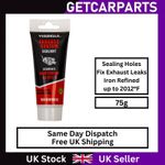 Visbella Exhaust Assembly Cement Paste 75g Provides Gas Tight Seal & Lubricates