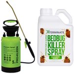 Xterminate Bed Bug Spray Insect Killer Control Treatment Hotel Home & 5L Pump