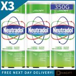 3 x NEUTRADOL VAC CARPET DEODORISER SUPER FRESH 350G FOR BAD ODOUR MOLECULES NEW