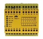 Pilz PNOZ 11 Safety Relay 24V DC 4PDT DIN Rail w/ Indicator Light 774086