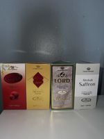 4 x Al-Rehab Concentrated Perfume Oil Saffron Travel Size 6ml (Alrehab Saffron)