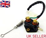 ROYAL ENFIELD MOTORCYCLE REAR BRAKE LIGHT SWITCH 144351 WITH CABLE AND PLUG