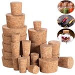 Cork stopper plug round tapered style crafts fishing lab wine various sizes&qty