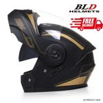 Flip up Motorcycle Helmet Double Lens Full Face Helmet High Quality DOT Approved