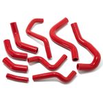 Red Coolant Silicone Radiator Hose Kit For Honda CBR1000RR 2008-2013 CBR 1000 RR