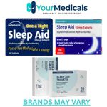 One a Night Sleep Aid Tablets 50mg x20 (MAX 1 PER ORDER) | BRANDS MAY VARY