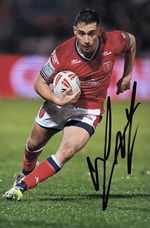 ARTHUR MOURGUE HAND SIGNED 6X4 HULL KINGSTON ROVERS PHOTO, KR, WORLD CLUB 2