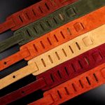 Geniune Leather Guitar Strap for Bass Electric Acoustic Quality Belt Adjustable