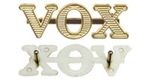 Small JMI Style Vox Logo (AC50, AC30 head, AC100 and others) - gold