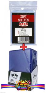 CardConcept - Penny/Soft Sleeve & Top Loader Bundle 25-2500 – Pokemon MTG YuGiOh