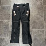 Akito Motorcycle Trousers Pants Bottoms Black Men’s Knee Protection - size Large