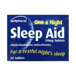 SleepAid One a Night tablets (20) MAX 1 PER ORDER.