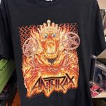 Anthrax 50th Anniversary United Kingdom Tour T Shirt 2022 | Small