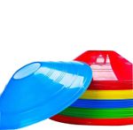 Football Cones Training Marker Sports Markers Disc Soccer Rugby Plastic sets