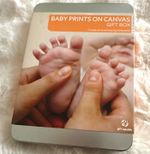Gift Republic Baby Prints on Canvas Gift Box Keepsake Casting Kit