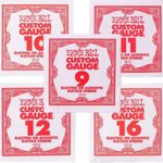 Ernie Ball Single Plain Steel & Nickel Wound Strings for Electric or Acoustic Gu