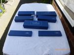 71 PIECE SILVER PLATE BEAD PATTERN CUTLERY CANTEEN SET by UNITED CUTLERS