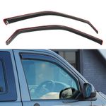 Wind Deflectors 2pc Tinted For VW Transporter T5/T6/T6.1 2003-onwards 2 Door Van
