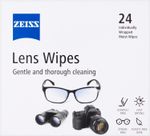 Zeiss Lens Cleaning Wipes - 24 Pack | Streak-Free Glasses, Camera
