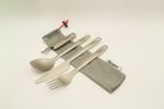 Titanium Cutlery Set. Camp Cutlery Set. Lightweight Cutlery set.