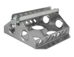 Motamec Alloy Race Battery Tray Red Top 25 Flat Mounting Box - Anodized