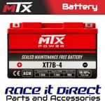 AGM Battery for SUZUKI DRZ 400 E 2002 MTX