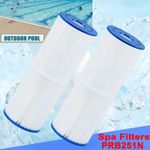 1-2X Hot Tub Spa Water Filter Cartridge Compatible With Pleatco PRB25IN UK