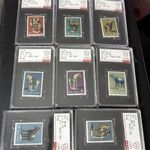 China 1961 Tang Dynasty Pottery Houses U/M Set of 8 Stamps