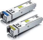 a Pair of 1.25G SFP Bidi Transceiver 1000Base BIDI 1550nm/1310nm SMF up to 2~3