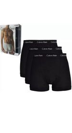 Calvin Klein Men’s Size Medium Black Boxers Cotton Stretch 3 Pack