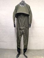 British Army - Military - OG Green Lightweight Immersion Drysuit Size Large