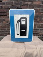 Cold War East German Petrol Station Road Sign Berlin 1970’s DDR Trabant Wartburg