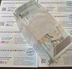 Venezuela 1 Million Bolivar Soberano x 1000 Pcs Bundle Brick 2020 USED💎P-114-12